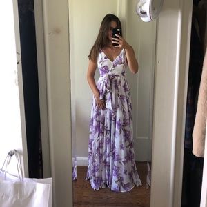 Windsor Long Floral Dress